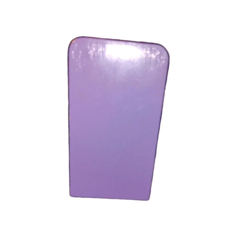 Purple Toilet Potty for Dollhouse Wooden w/ Lid Standalone‎